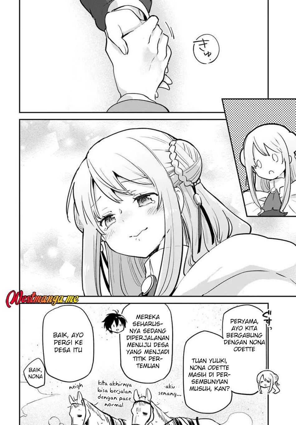 Henkyou Gurashi no Maou Chapter 55 Bahasa Indonesia